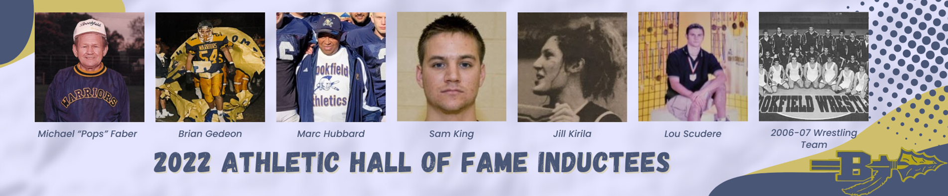 2022 Athletic Hall of Fame Inductees