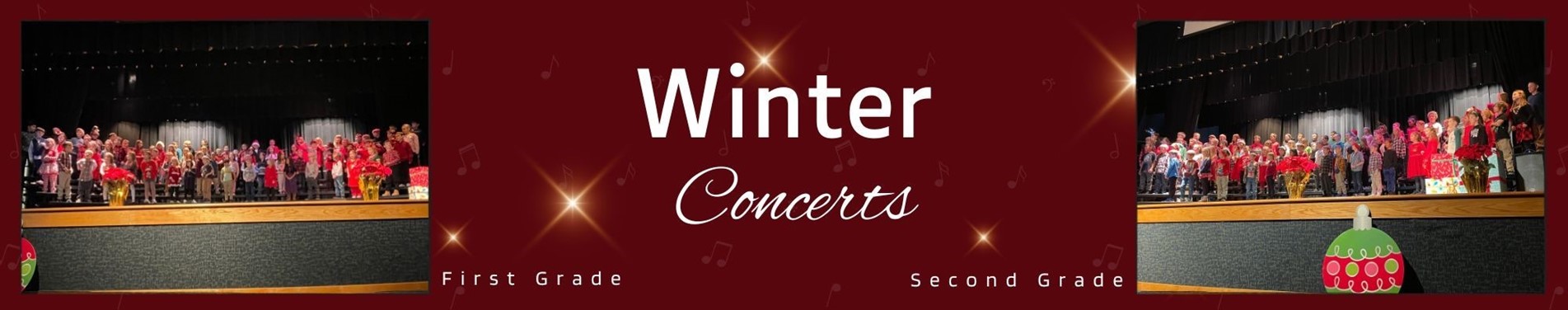 BES 1st & 2nd graders perform Winter Concerts