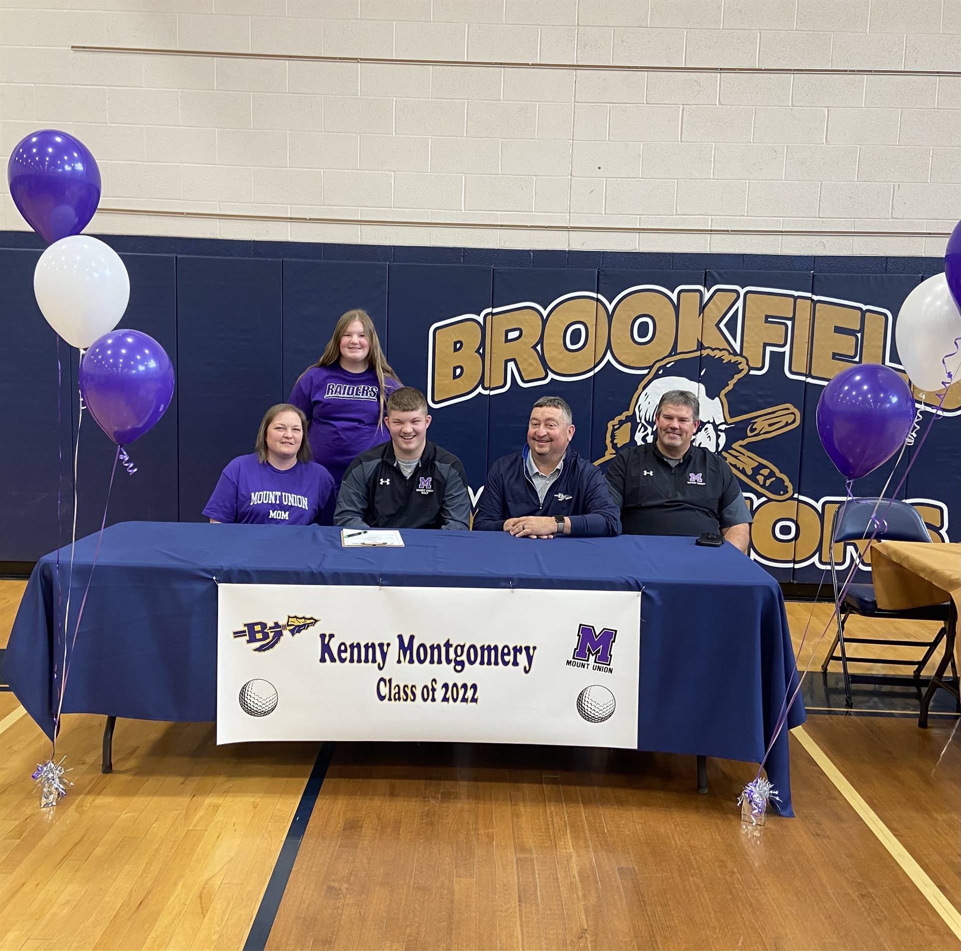 Senior Kenny Montgomery Signs Letter of Intent to Play Golf at the University of Mount Union