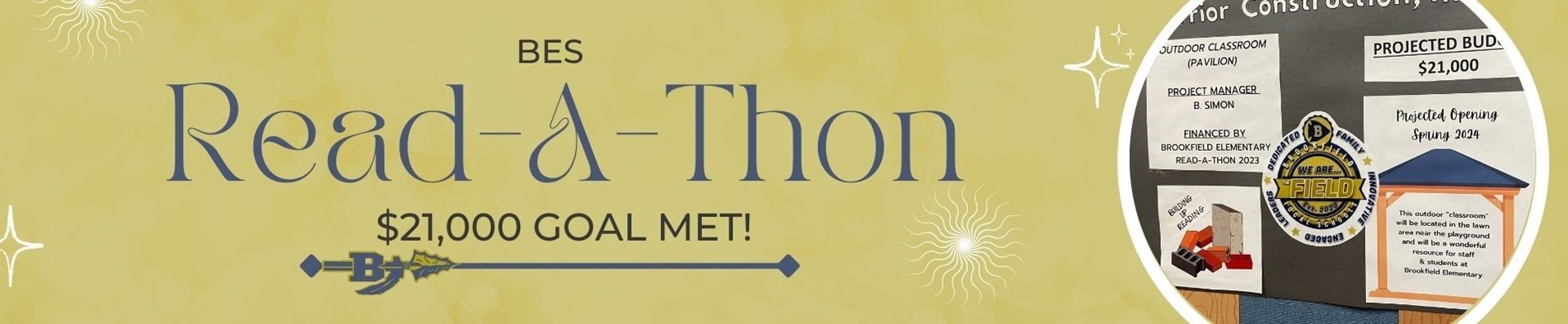 BES Read-A-Thon reaches goal!