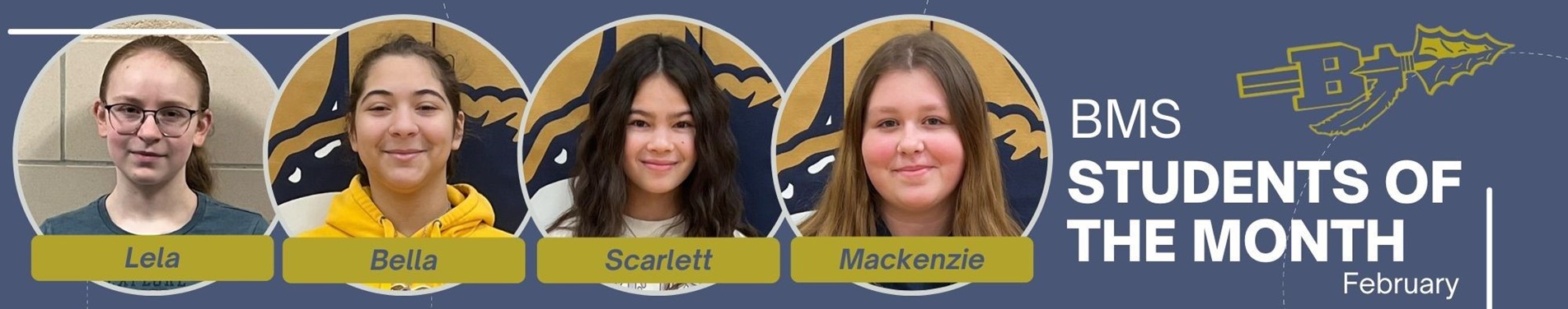 BMS Students of the Month - February