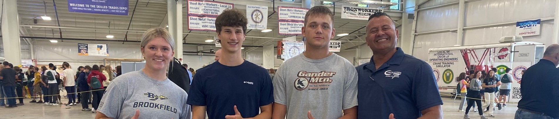 BHS students participate in the Mahoning Valley Skilled Trades Expo