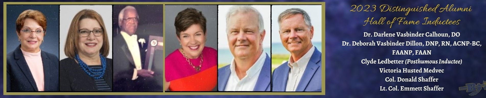 2023 Distinguished Alumni Hall of Fame inductees