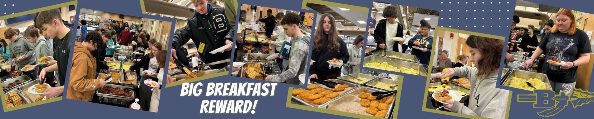 HS students rewarded with breakfast for positive behaviors