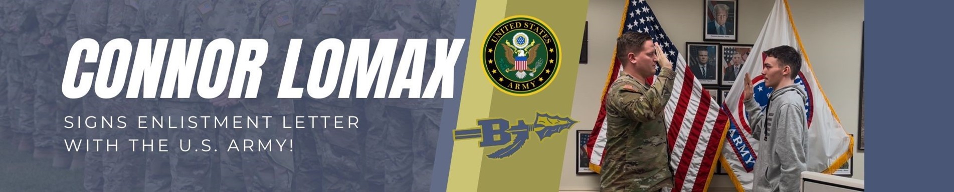 BHS Senior enlists with US Army