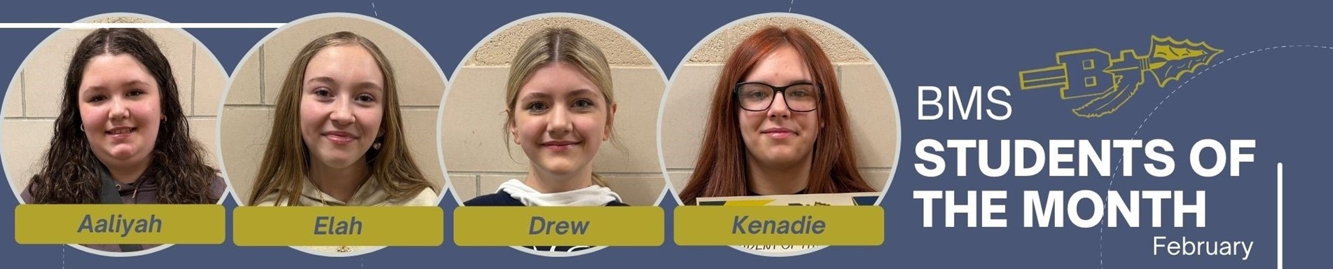 Students of the Month - February