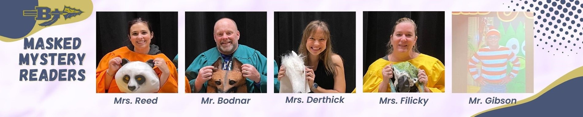 Masked Mystery Readers - Unveiled!