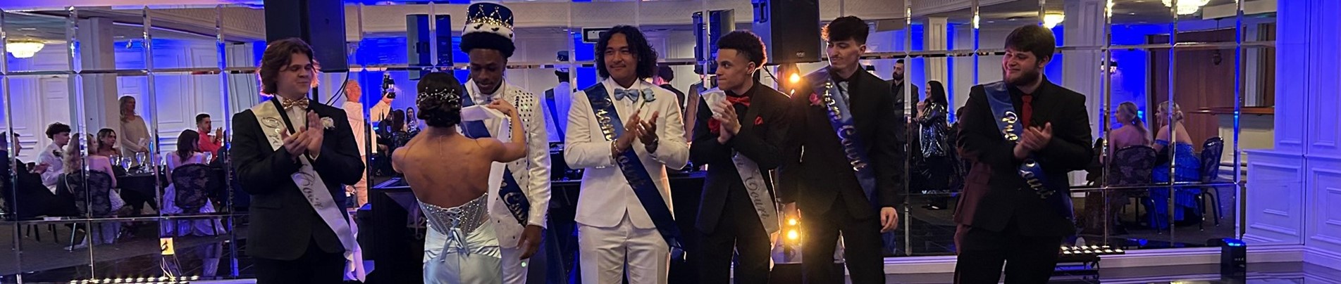 Senior Christian Davis is crowned 2025 Prom King!